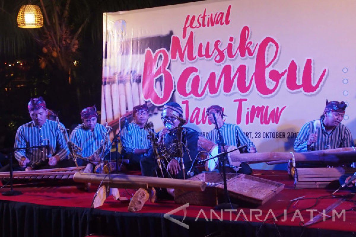 Jawa Timur Kaya Musik Bambu