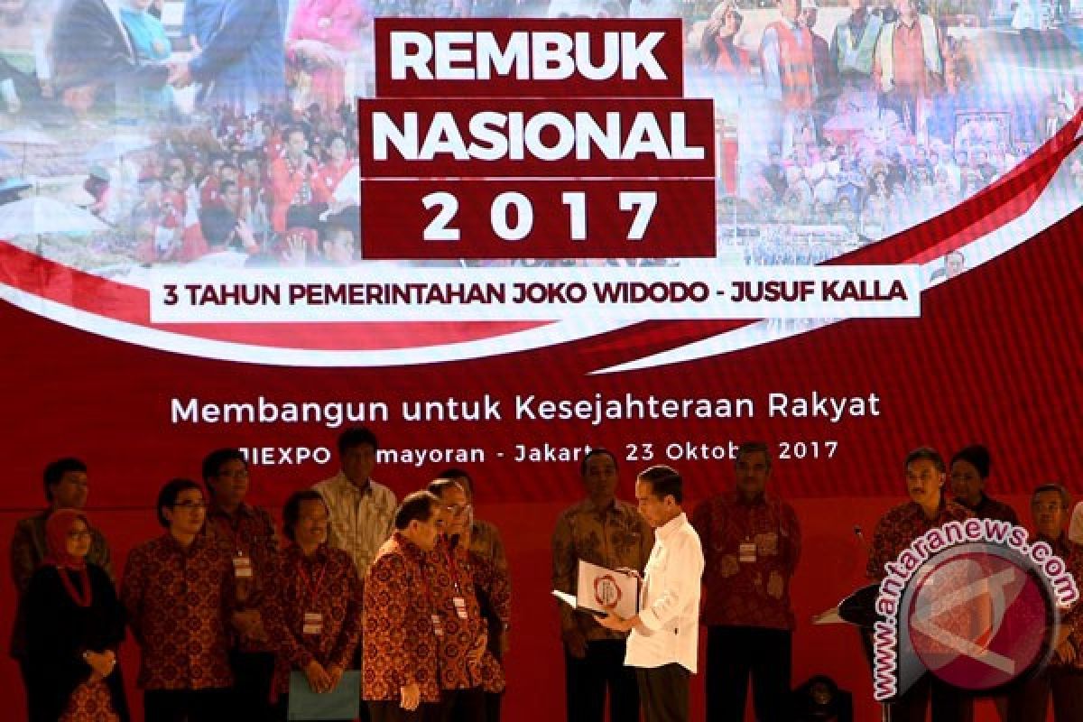 Presiden hadiri Rembuk Nasional 2017 bahas capaian