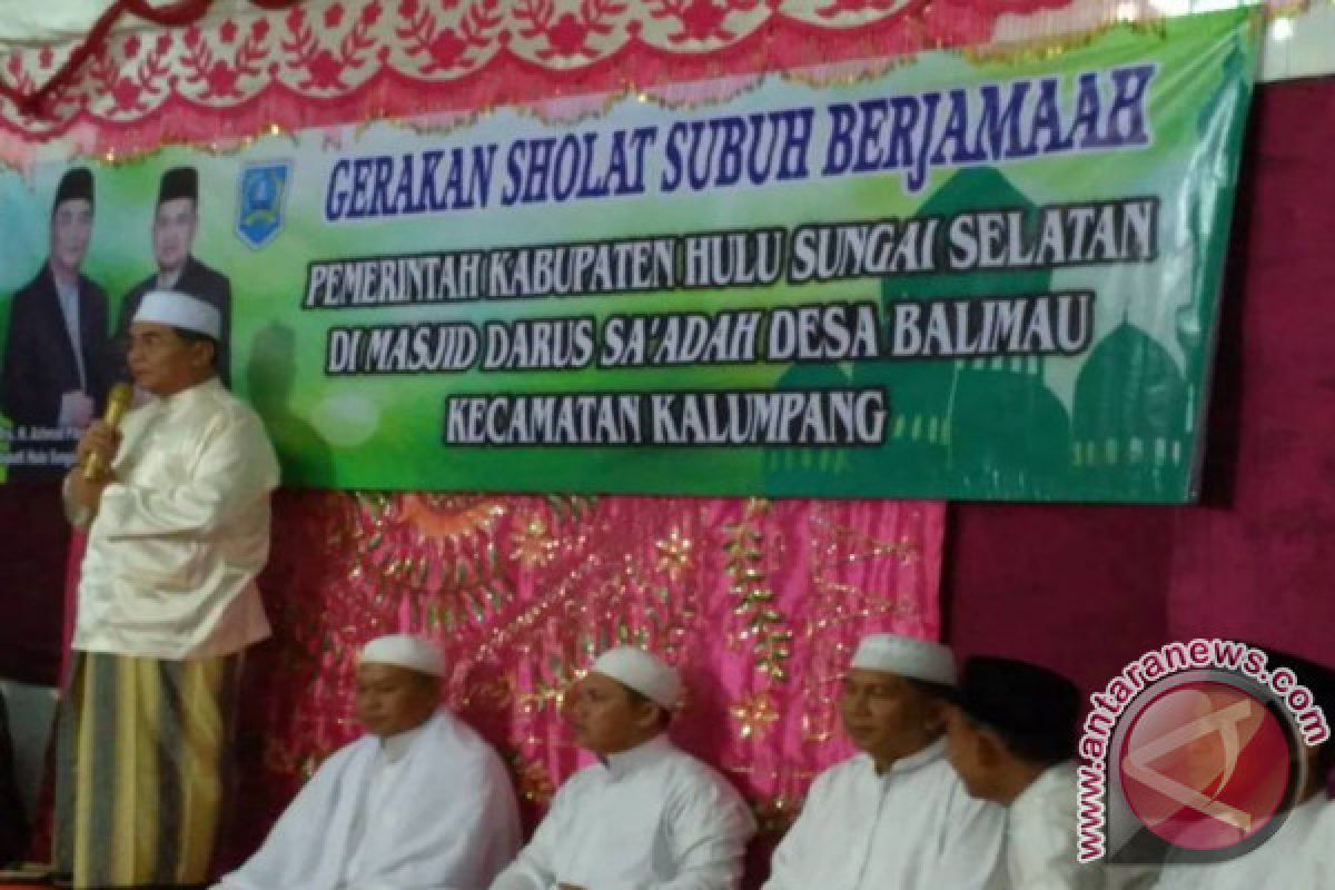 Shalat Subuh Berjamaah Jalin Silaturrahmi