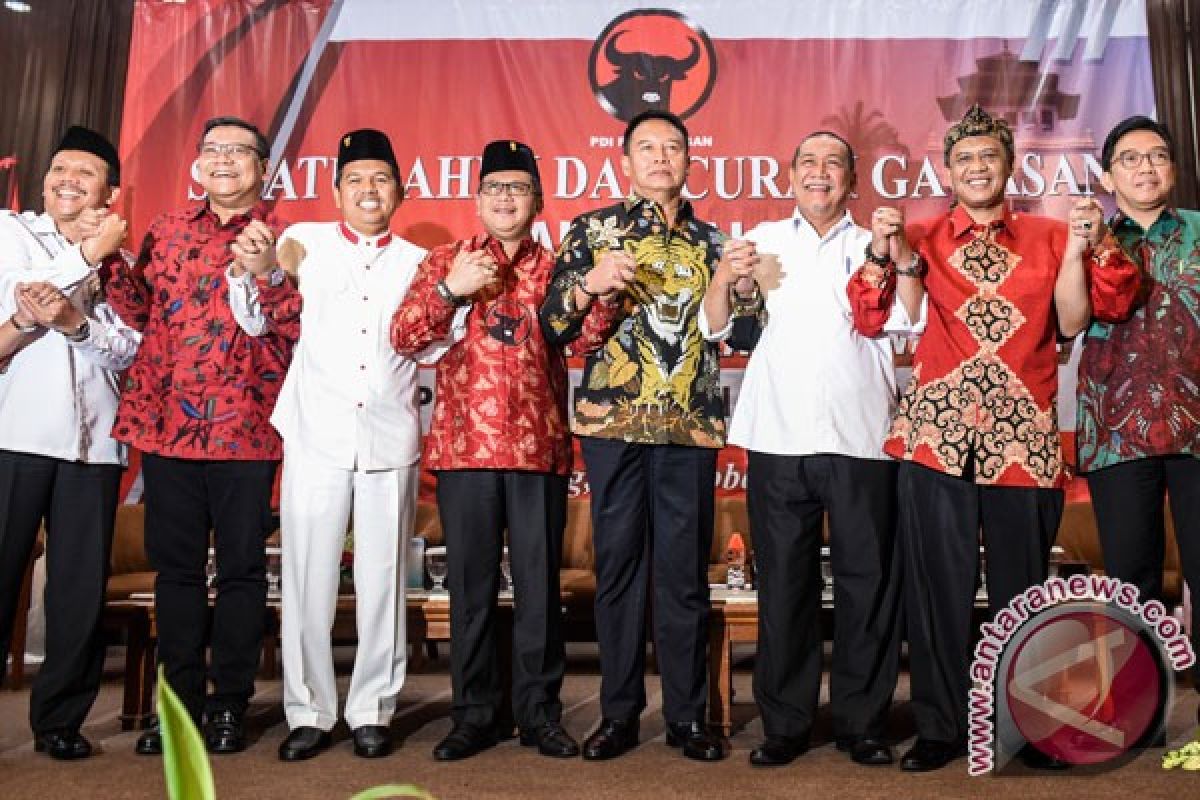 PDIP jaring calon gubernur Jabar, delapan tokoh hadir