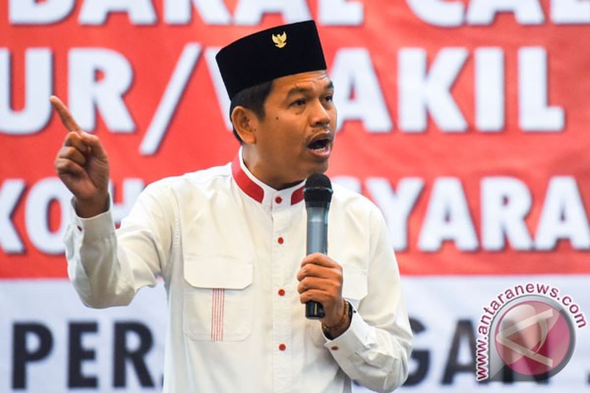 Jadi calon wakil gubernur tidak masalah bagi Dedi Mulyadi