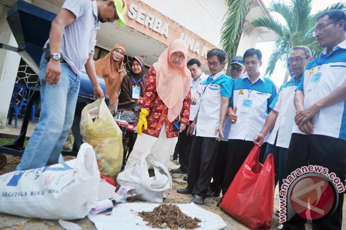 Kemampuan pengolahan sampah di Palembang ditingkatkan