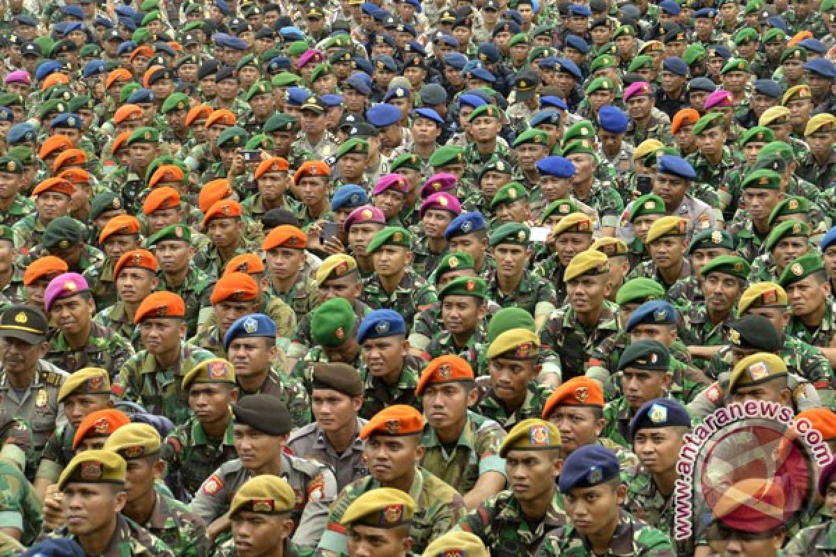 Ekonomi Sulawesi Selatan tertinggi karena TNI-Kepolisian Indonesia kompak