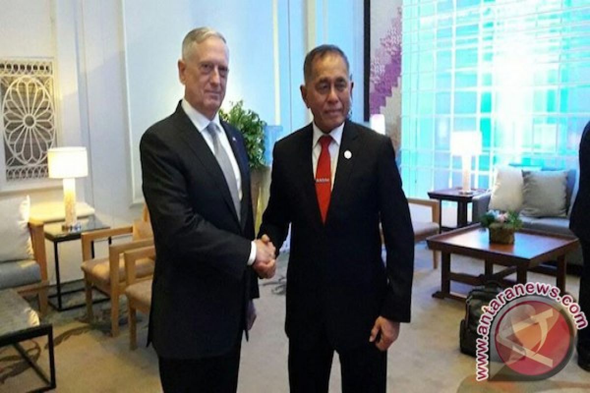 Menteri pertahanan Indonesia dan Amerika Serikat kembali bertemu