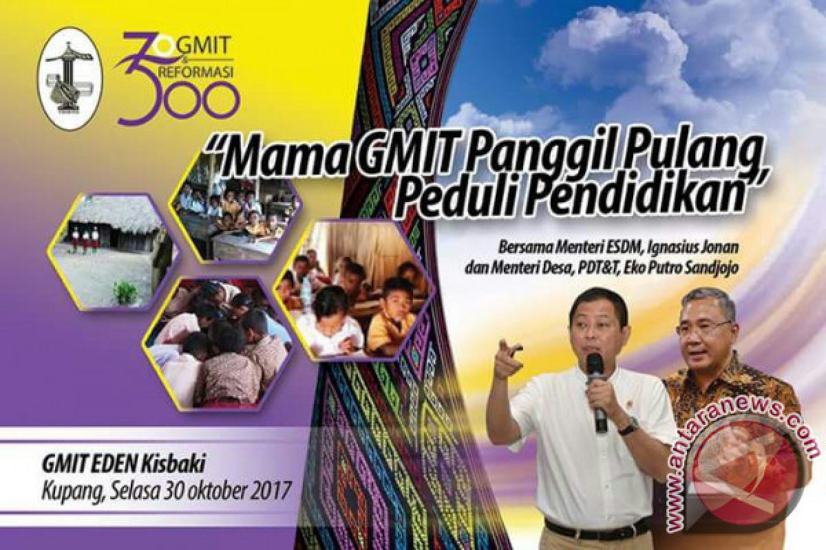 HUT GMIT Didedikasikan Untuk Perbaiki Sekolah