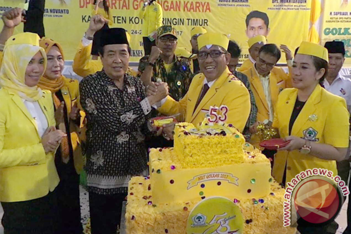 Golkar Kalteng Tegaskan Tetap Komitmen Dukung Pemerintah 