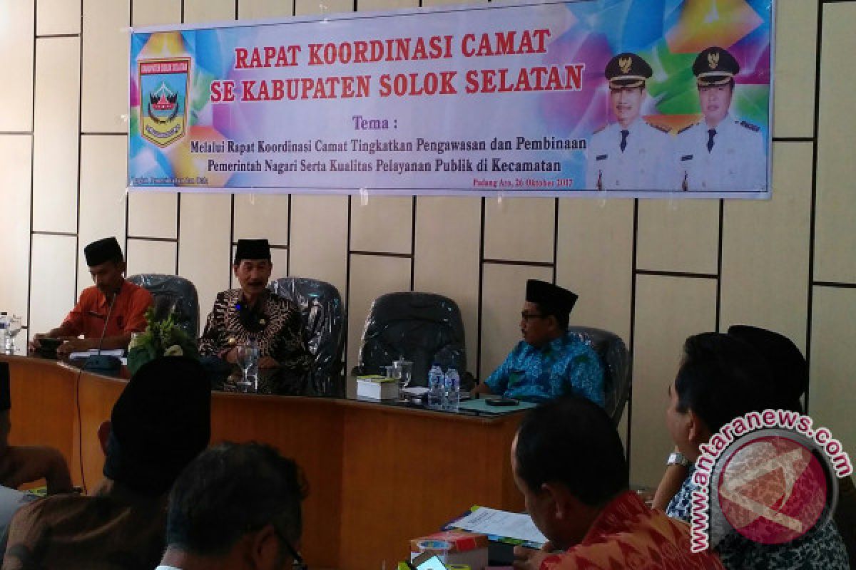 Bupati Solok Selatan Ingatkan Pejabat untuk Menjauhi Korupsi