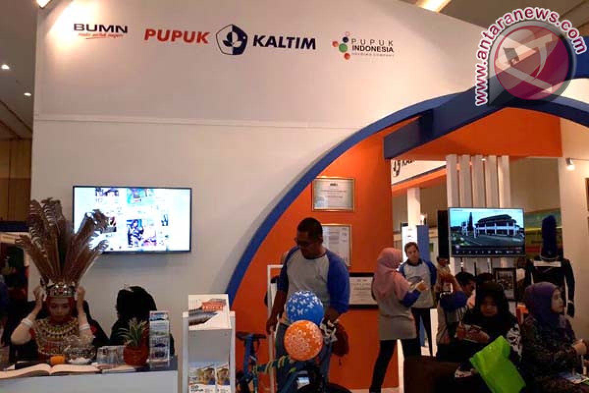 Pupuk Kaltim Tampilkan Kemegahan Stand Di IQE-5 