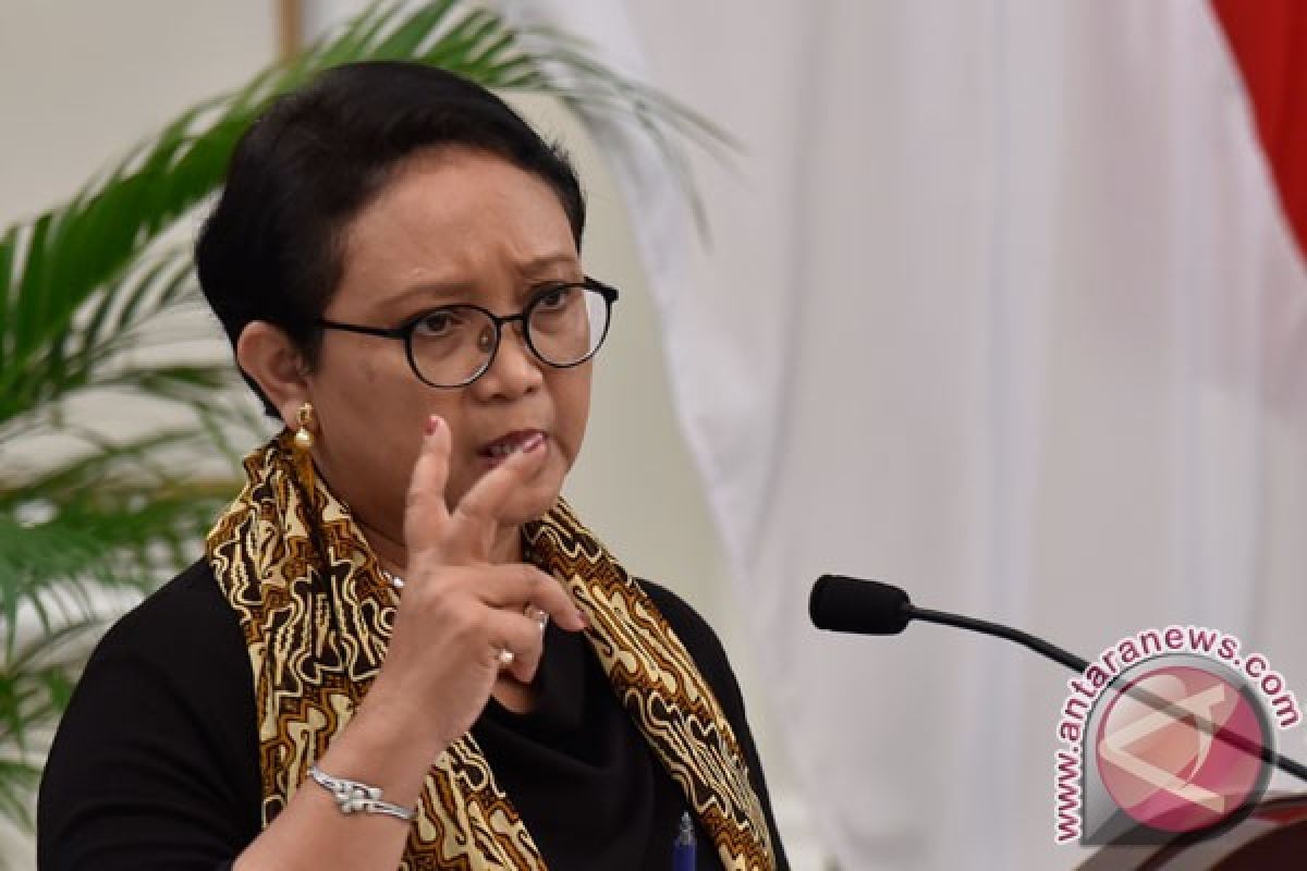 Marsudi conveys three years of Indonesia`s foreign policy achievements