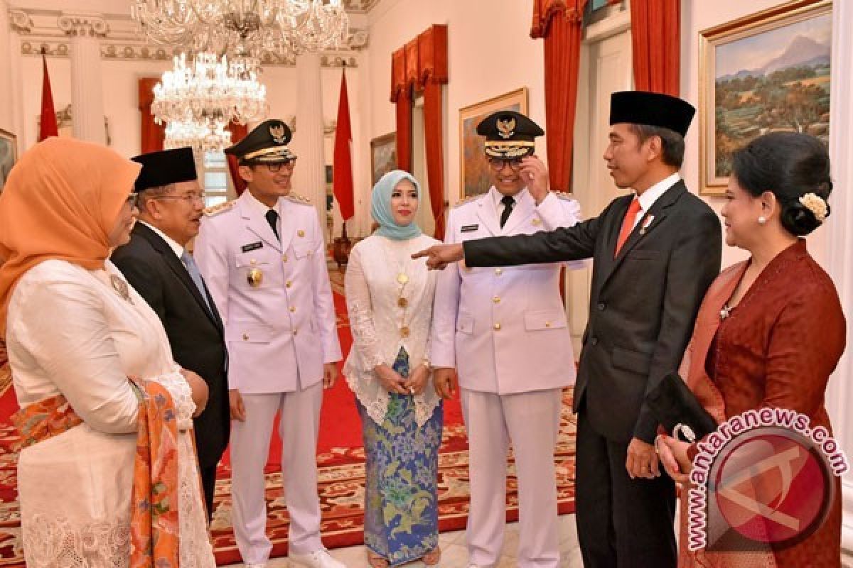 Wakil Presiden Sempat Tanya Sepatu ke Sandiaga Uno di Istana Wapres