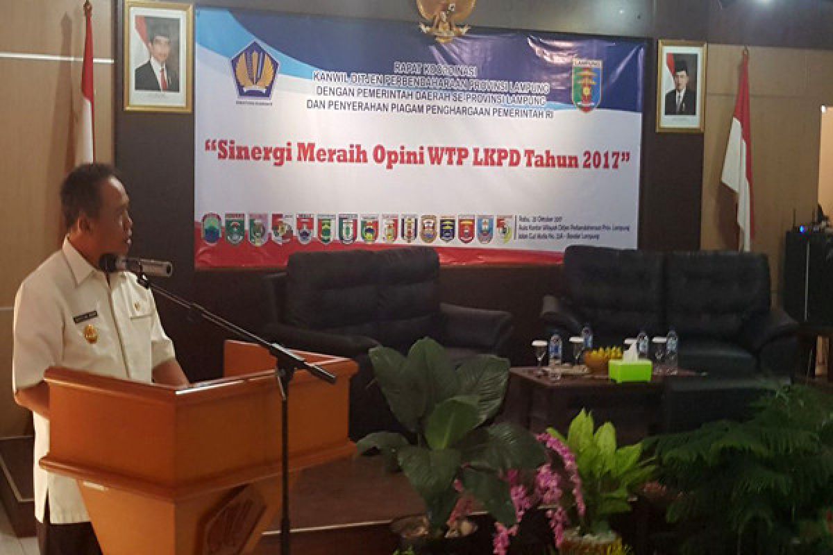 Wagub Optimistis Pemda Se-Lampung Raih WTP  