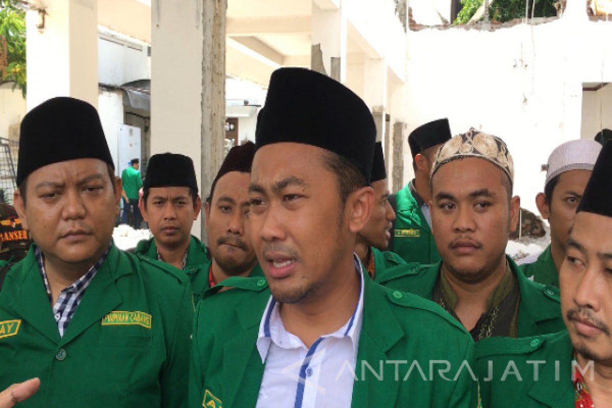 Ansor Kawal Persidangan Penembakan Mobil Pejabat Pemkot Surabaya