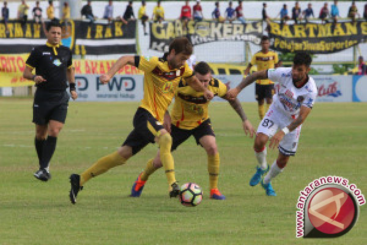 Barito Putera Ditahan Imbang Bali United 1-1 