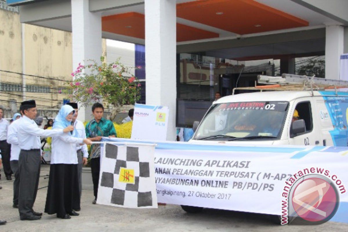 PLN Babel Luncurkan Aplikasi M-AP2T