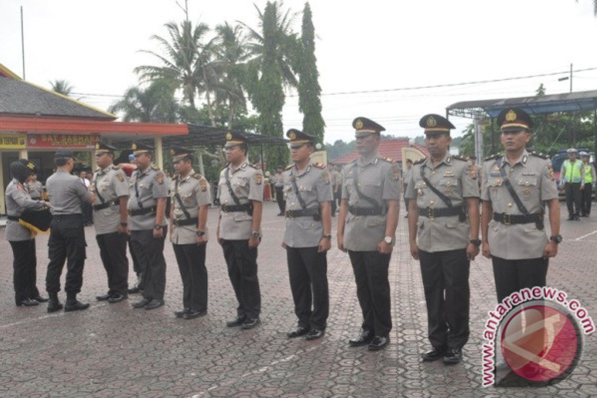 5 Perwira Polres Barito Utara Dimutasi