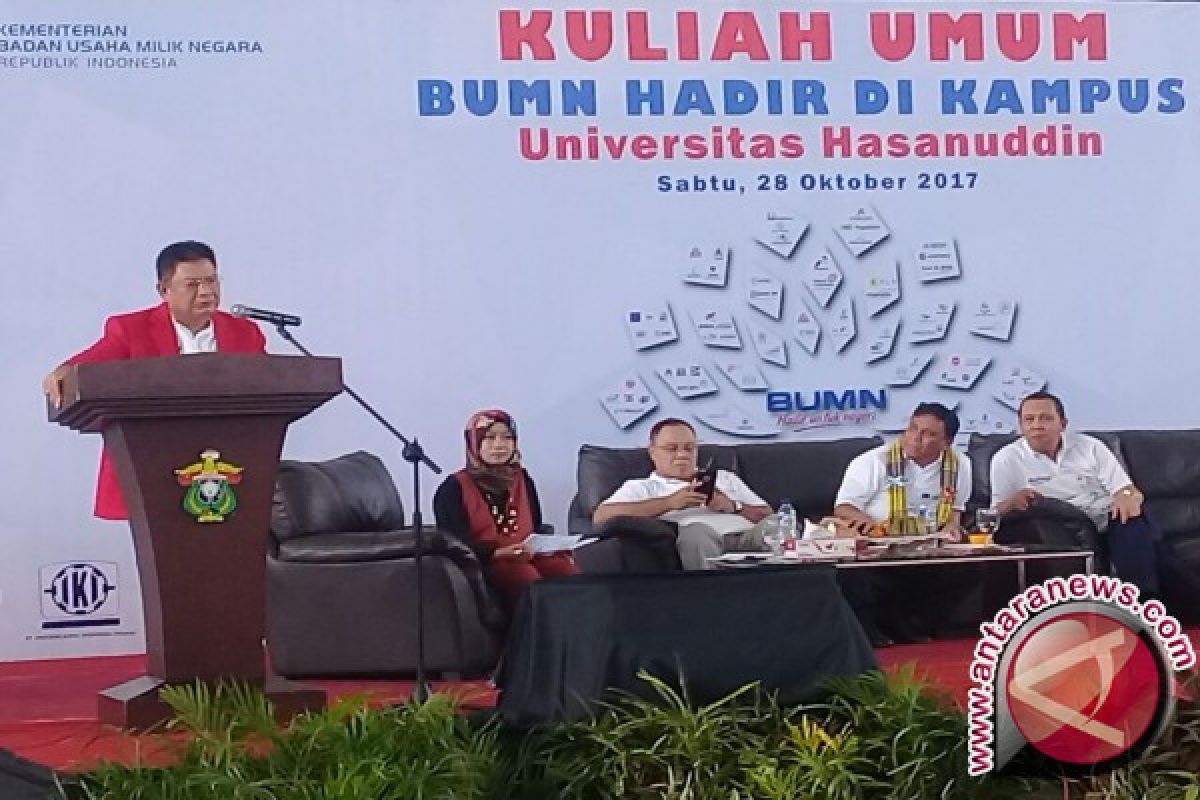 Peringati Sumpah Pemuda, tiga dirut BUMN beri kuliah di kampus Unhas