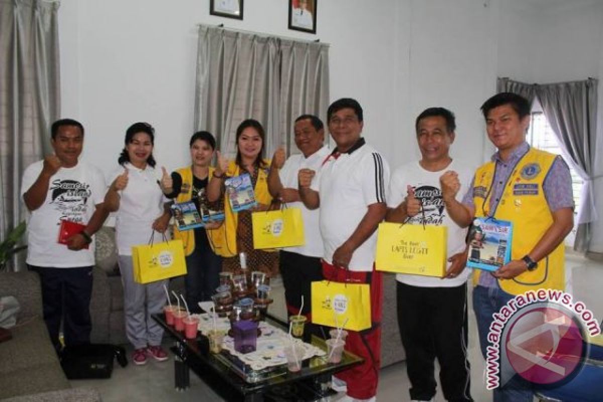 Lions Club Medan Audensi Dengan Bupati Samosir
