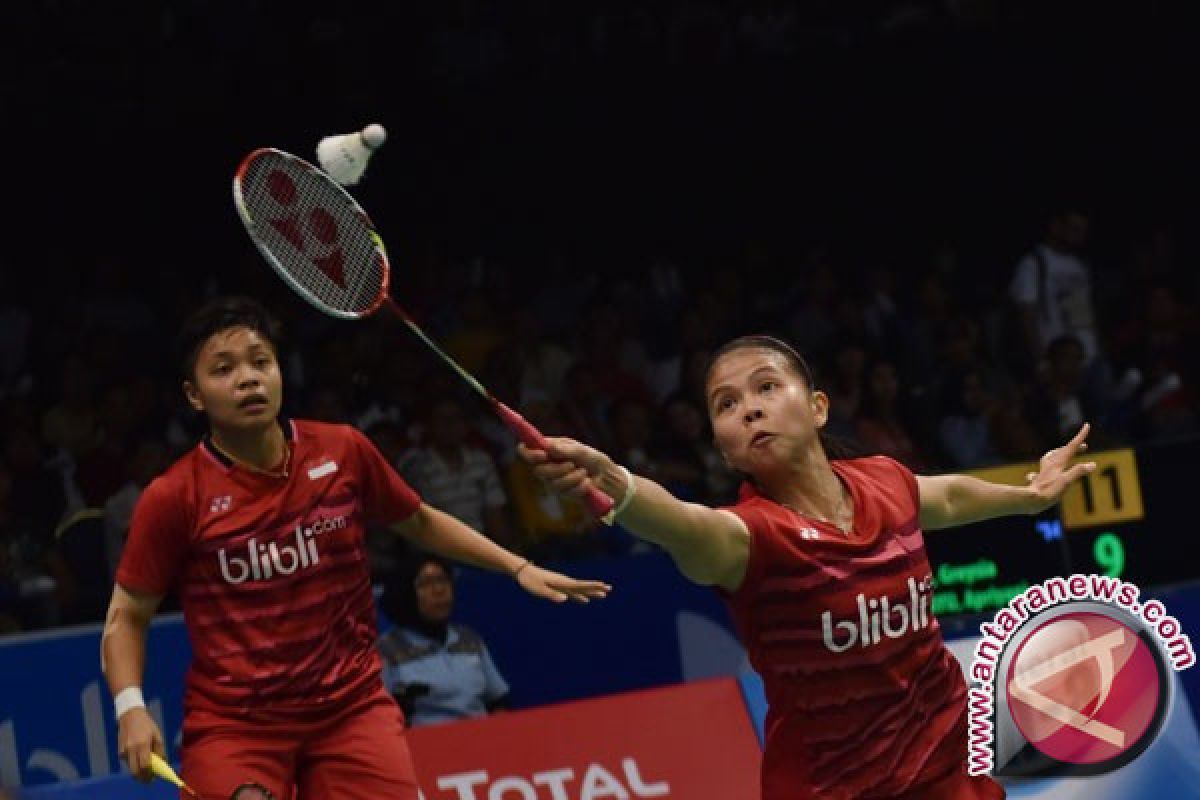 Greysia/Apriani ke final Prancis Terbuka usai tumbangkan juara dunia