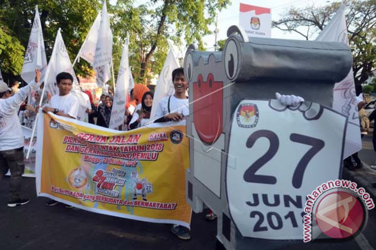 GERAK JALAN SOSIALISASI SADAR PEMILU