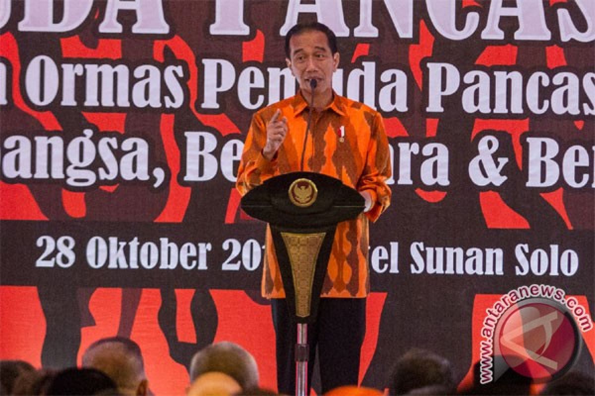 Pesan keberagaman ala Jokowi dalam Sumpah Pemuda