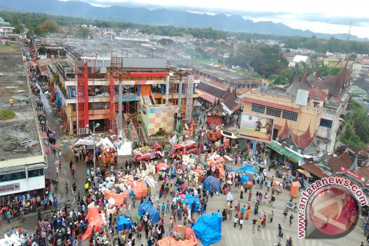 Pemkot Bukittinggi Siapkan Lokasi Sementara untuk Berdagang Pascakebakaran