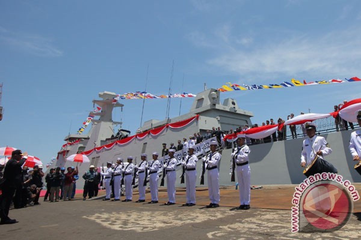 Second guided-missile frigate handed over to Indonesian Navy