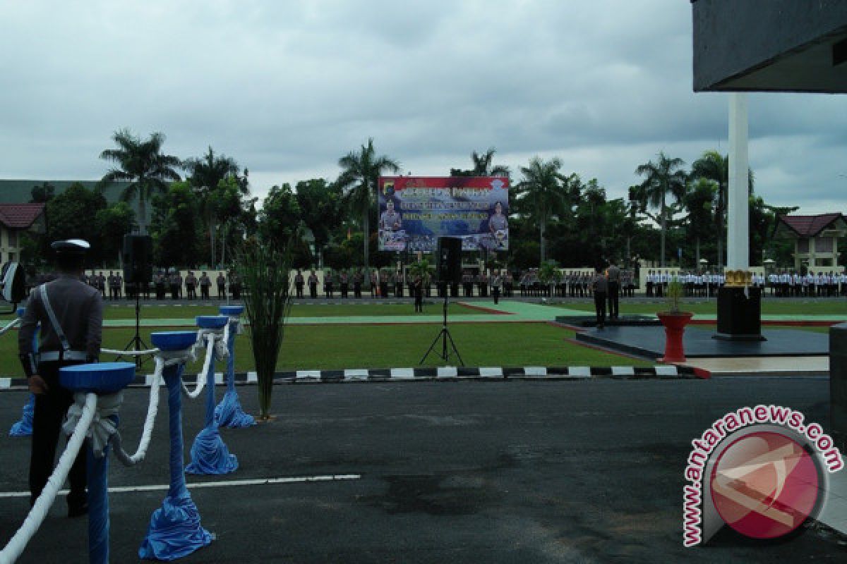 Polda Kepulauan Babel Gelar Pasukan Operasi Zebra Menumbing