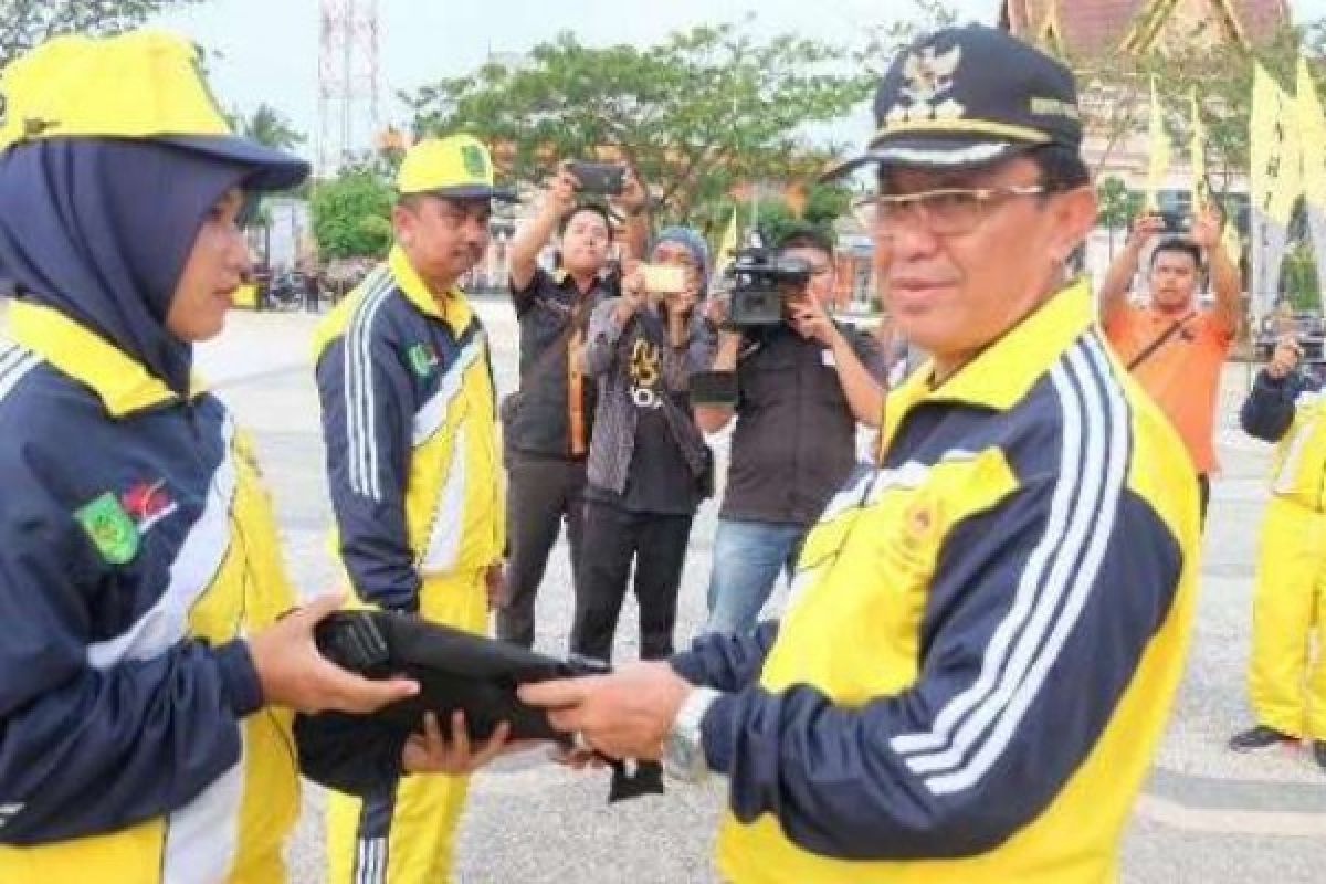KONI Inhil Targetkan Raih 35 Medali Emas Pada Porprov Riau