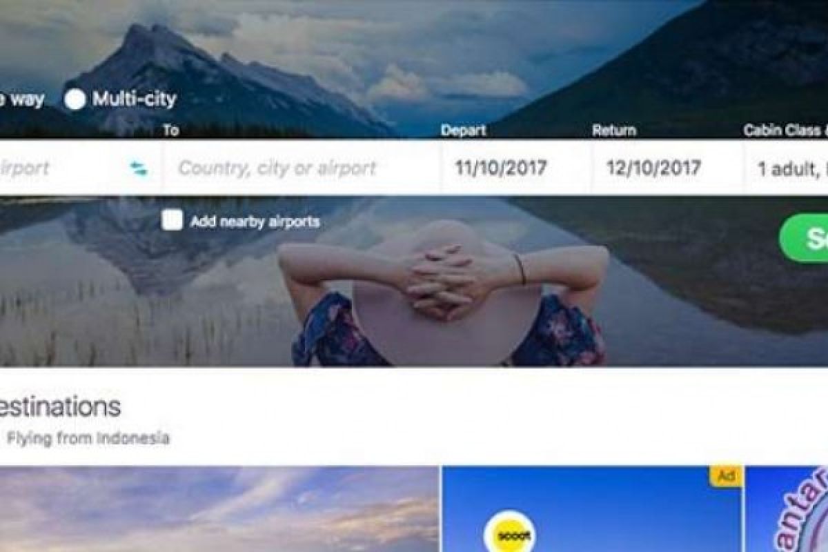 Skyscanner Klaim Miliki 60 Juta Pengguna Aktif Tiap Bulan