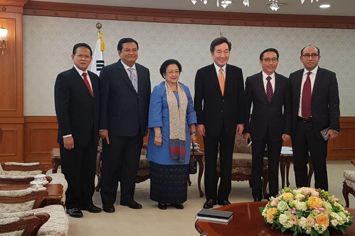 Megawati unveils excellence of Pancasila democracy in S Korea