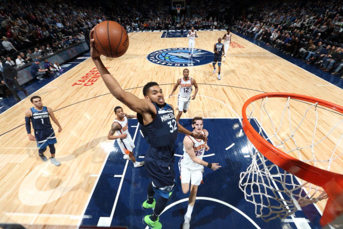 NBA hari ini, trio Towns-Wiggins-Butler usung Timberwolves lahap Suns