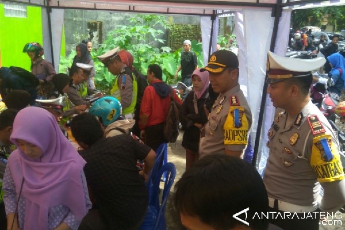 Polres Banyumas Sediakan Undian Berhadiah Selama Operasi Zebra