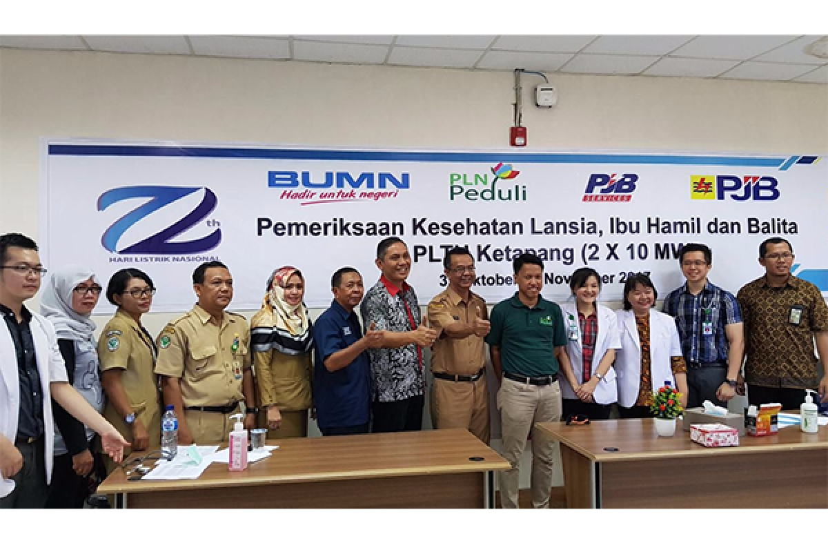 PLN Ketapang Gelar Pemeriksaan Kesehatan Gratis  