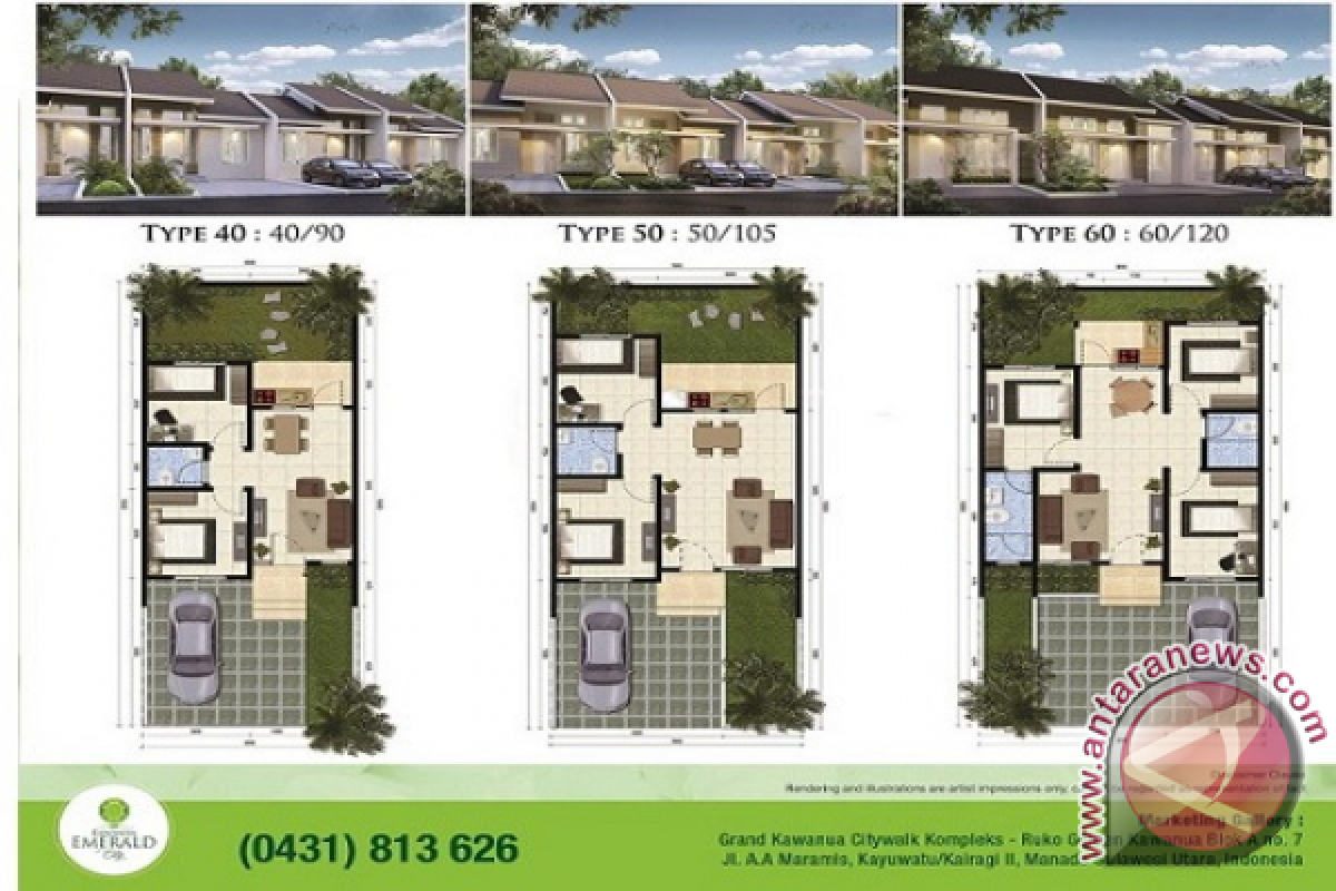 AKR Land Development Siap Luncurkan Cluster Perdana, Cluster Amethyst