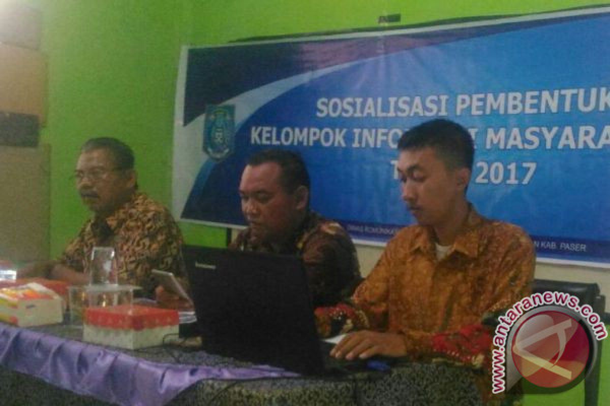 DKISP Paser Bentuk Kelompok Informasi Masyarakat