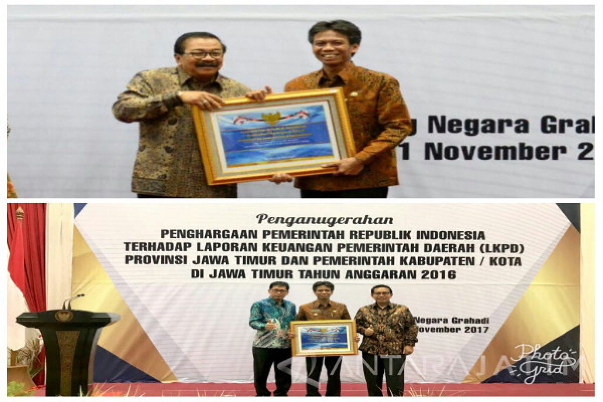 Pemkab Bondowoso Dapat Penghargaan Opini WTP dari Kementerian Keuangan