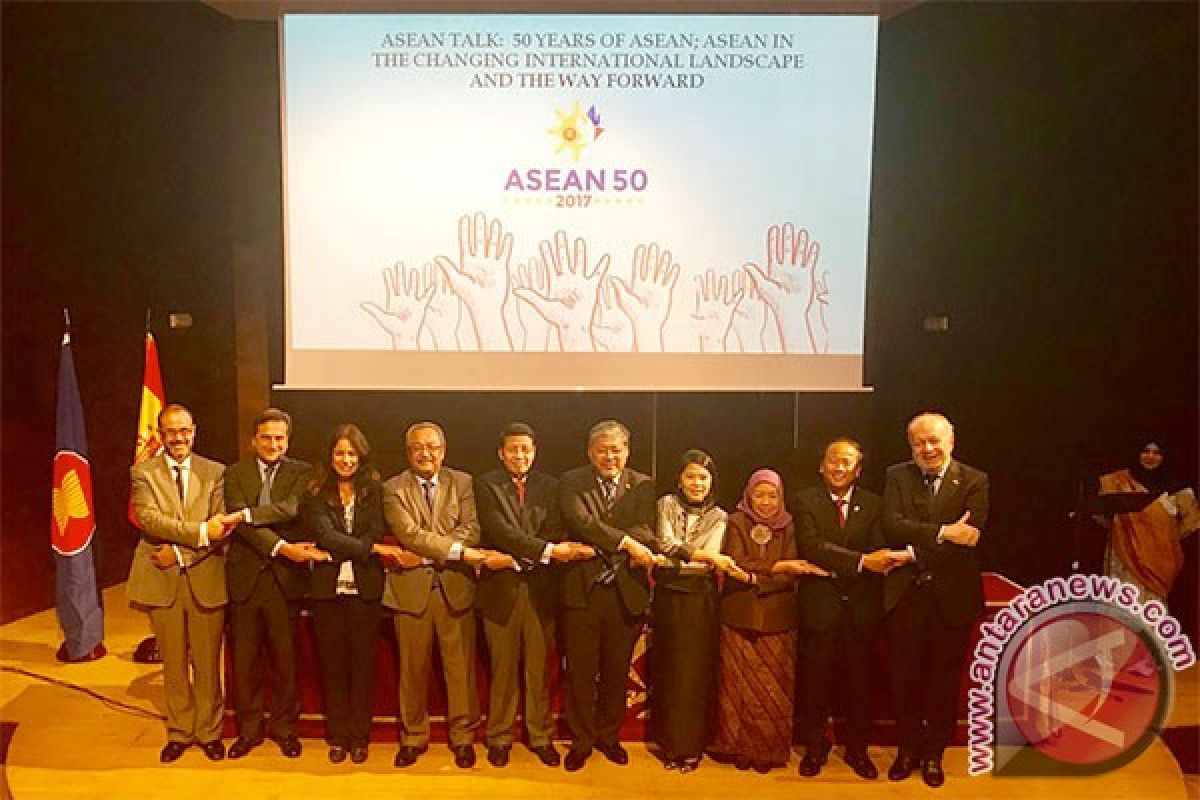 Komite ASEAN di Madrid peringati 50 tahun ASEAN