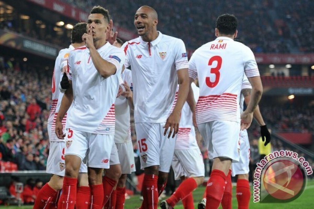 Copa del Rey, Atletico Madrid takluk 1-2 dari Sevilla