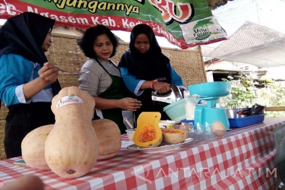 Labu Madu Sukses Dikembangkan Petani di Kabupaten Kediri     