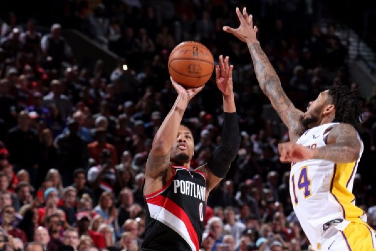 NBA hari ini, Lillard menangkan Blazers