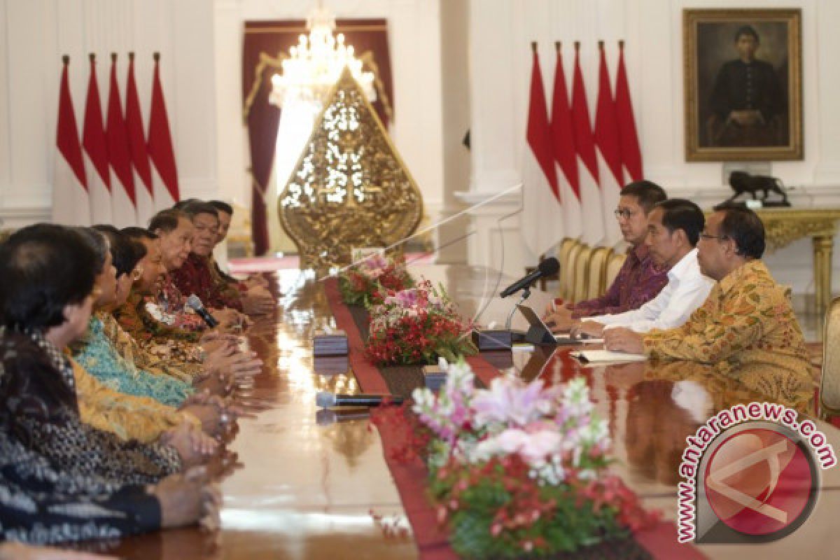 Presiden Jokowi Terima Pengurus Pusat PGPI