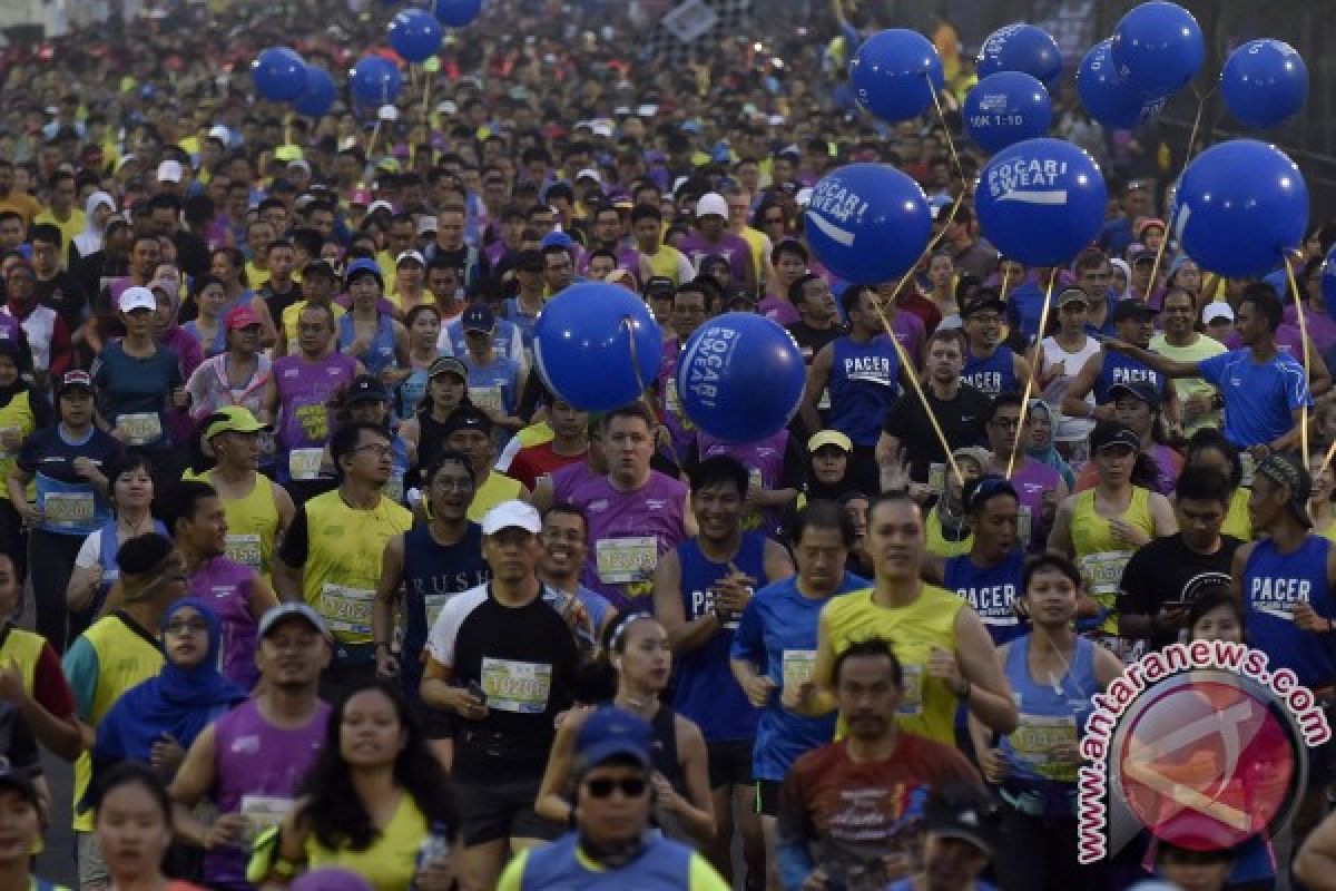 Sandiaga sebut penyelenggaraan Jakarta Marathon 2017 terburuk