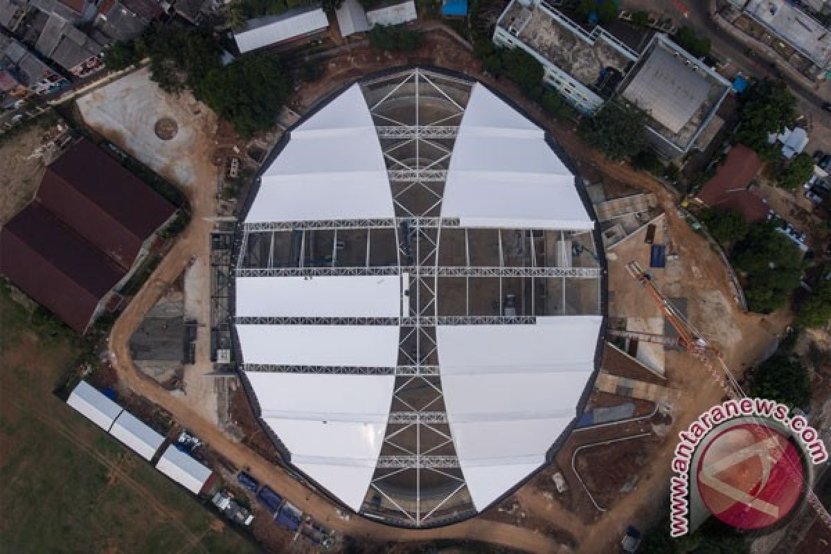 Sebelas pemadam atasi kebakaran di GOR Velodrome Rawamangun