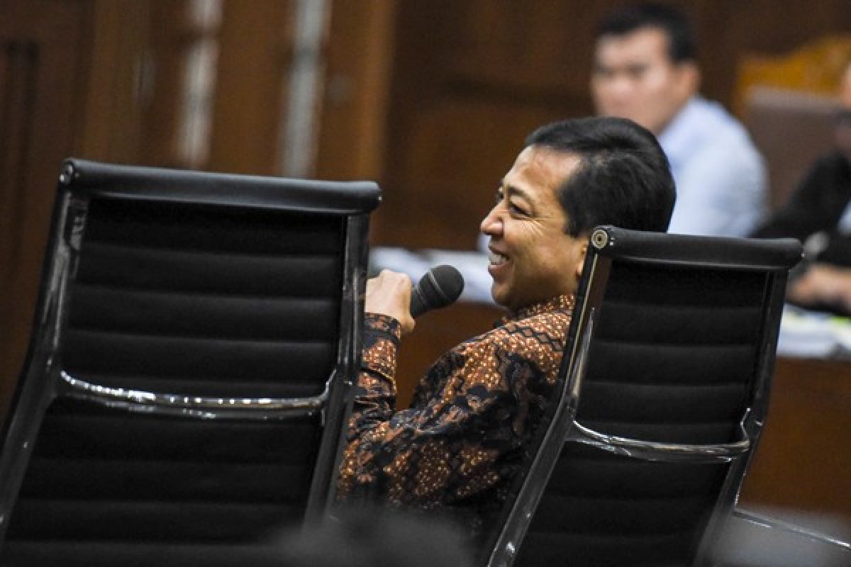 Setya Novanto bantah tunjuk Andi Narogong dalam proyek KTP-e