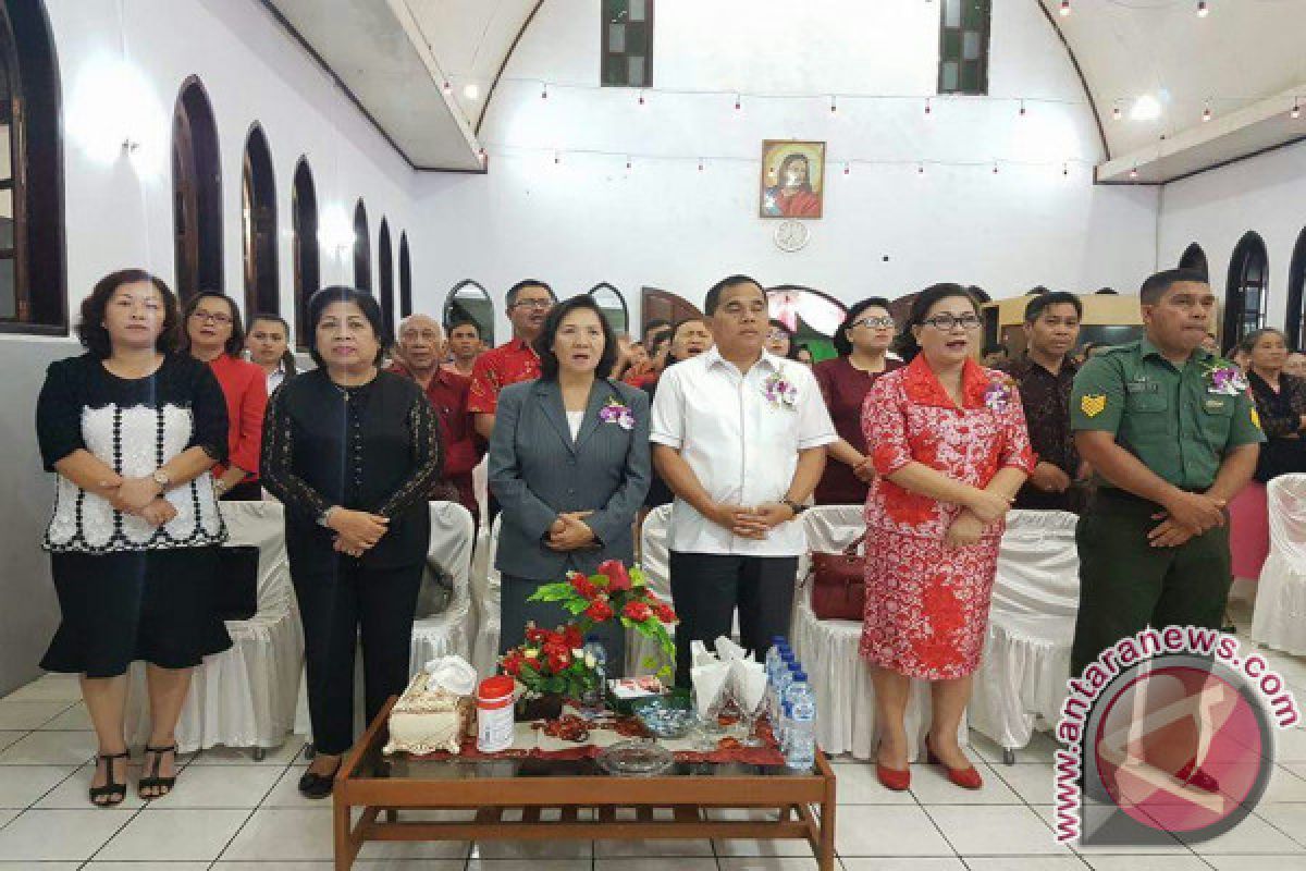 Perayaan HUT ke-66 GSJA Solideo Tonsealama, Bupati JWS Adakan Pertemuan Bersama Pendeta