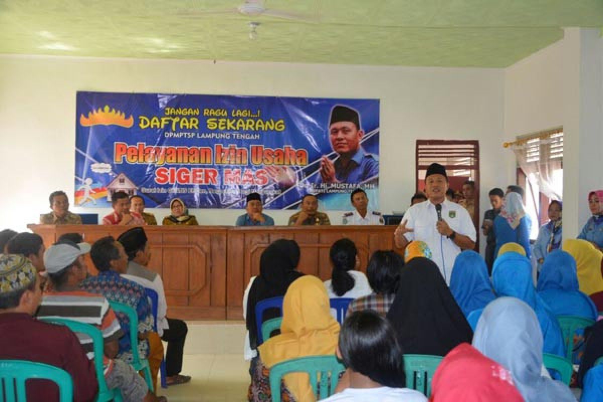 Warga Lampung Tengah Sambut Baik SIUP-SITU Gratis 