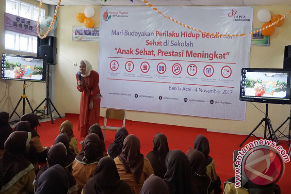 JAPFA Foundation kampanye gizi seimbang di Aceh