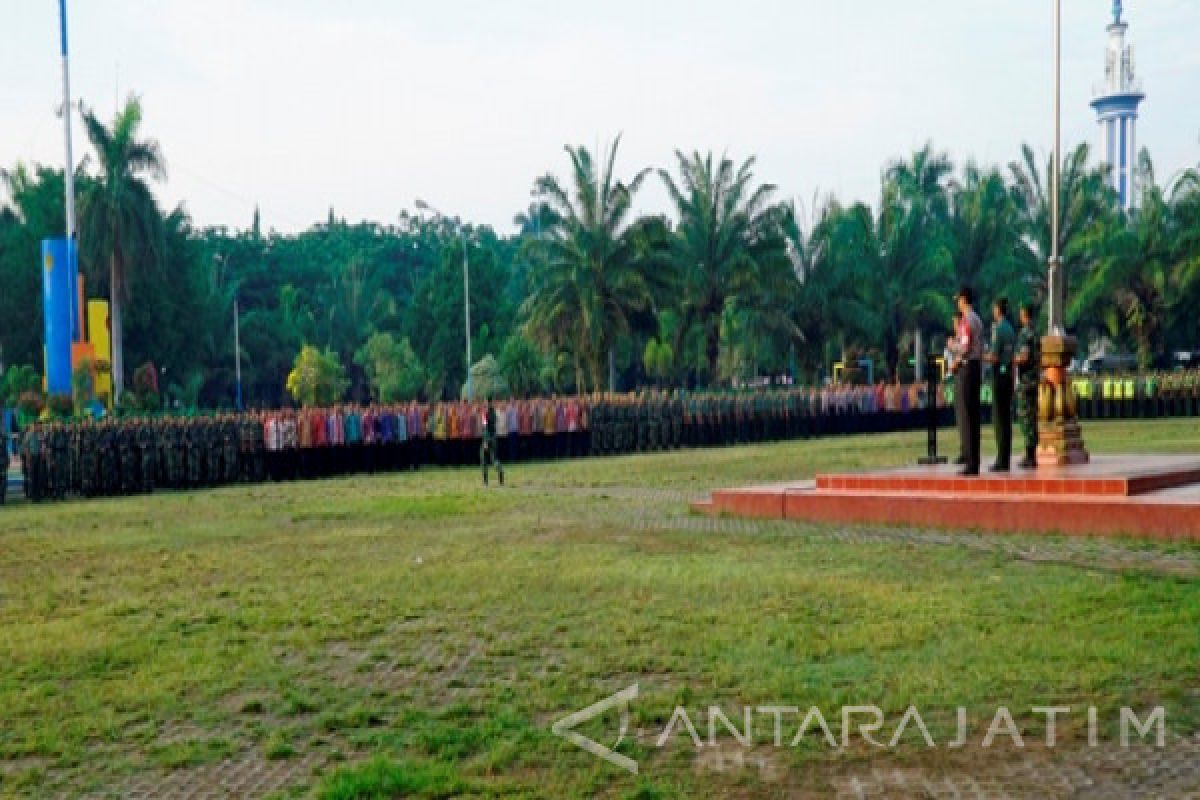 Ribuan TNI-Polri Amankan Kunjungan Presiden ke Madiun