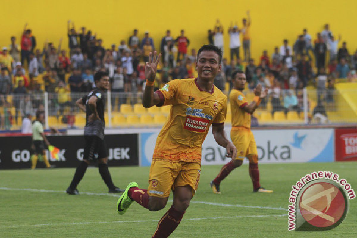Sriwijaya FC libas Persegres 10-2
