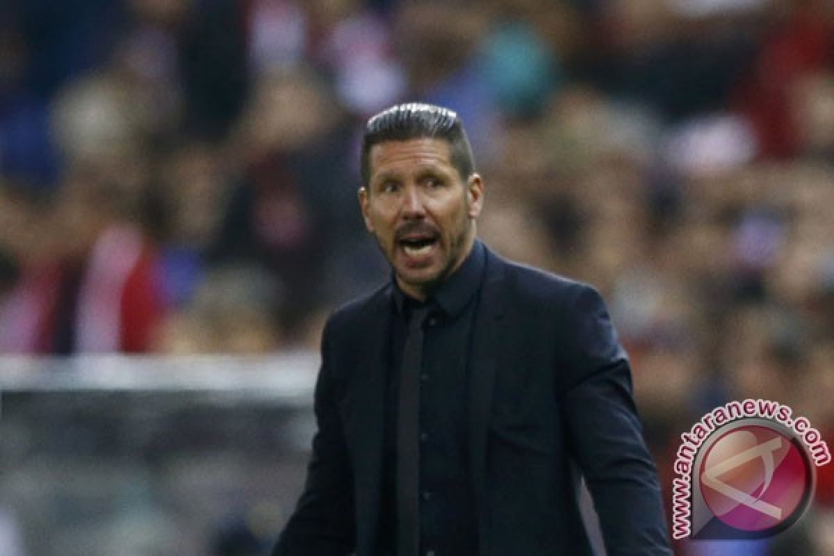 Turnamen pramusim, Simeone: Atletico masih dapat bersinar tanpa diperkuat sejumlah pemain